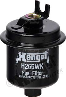 Hengst Filter H265WK - Fuel filter autospares.lv