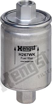 Hengst Filter H267WK - Fuel filter autospares.lv