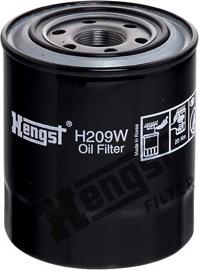 Hengst Filter H209W - Oil Filter autospares.lv