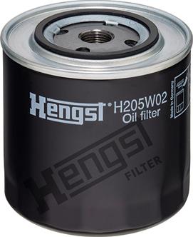Hengst Filter H205W02 - Oil Filter autospares.lv