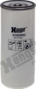 Hengst Filter H200W03 - Oil Filter autospares.lv