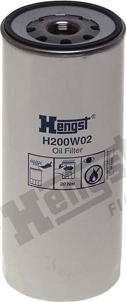 Hengst Filter H200W02 - Oil Filter autospares.lv