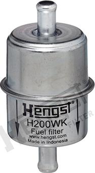 Hengst Filter H200WK - Fuel filter autospares.lv