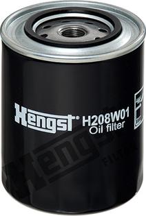 Hengst Filter H208W01 - Oil Filter autospares.lv