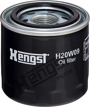Hengst Filter H20W09 - Oil Filter autospares.lv