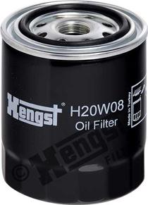 Hengst Filter H20W08 - Oil Filter autospares.lv