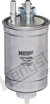 Hengst Filter H214WK - Fuel filter autospares.lv