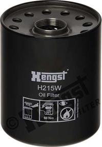 Hengst Filter H215W - Oil Filter autospares.lv