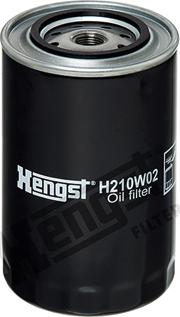 Hengst Filter H210W02 - Oil Filter autospares.lv