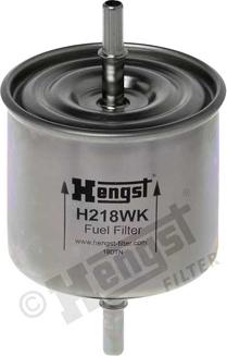 Hengst Filter H218WK - Fuel filter autospares.lv