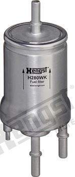 Hengst Filter H280WK - Fuel filter autospares.lv