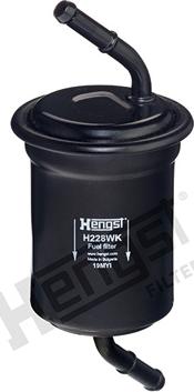 Hengst Filter H228WK - Fuel filter autospares.lv