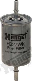 Hengst Filter H227WK - Fuel filter autospares.lv