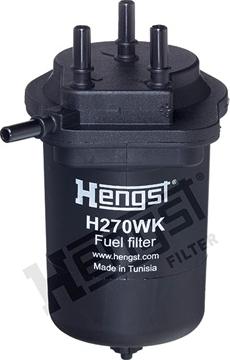 Hengst Filter H270WK - Fuel filter autospares.lv