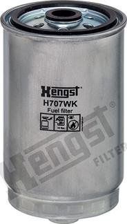Hengst Filter H707WK - Fuel filter autospares.lv