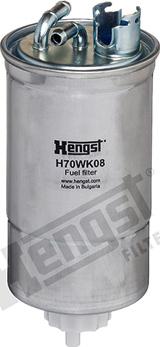 Hengst Filter H70WK08 - Fuel filter autospares.lv