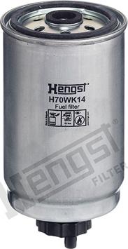 Hengst Filter H70WK14 - Fuel filter autospares.lv
