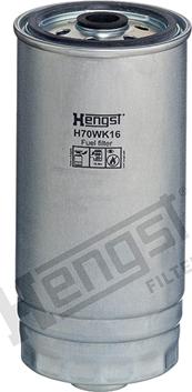 Hengst Filter H70WK16 - Fuel filter autospares.lv