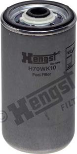 Hengst Filter H70WK10 - Fuel filter autospares.lv