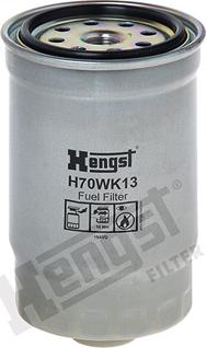 Hengst Filter H70WK13 - Fuel filter autospares.lv