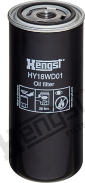Hengst Filter HY18WD01 - Oil Filter autospares.lv