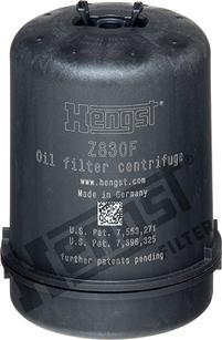 Hengst Filter Z830F D253 - Oil Filter autospares.lv