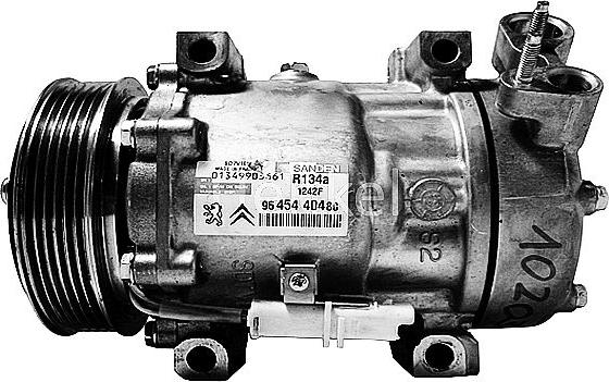 Henkel Parts 7110400R - Compressor, air conditioning autospares.lv