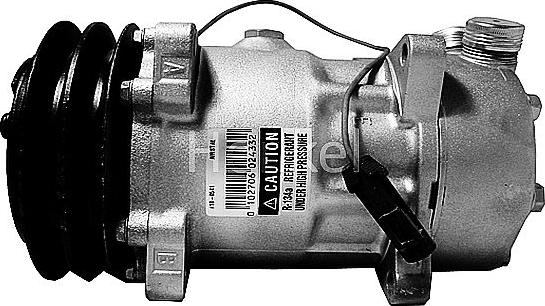 Henkel Parts 7110541R - Compressor, air conditioning autospares.lv