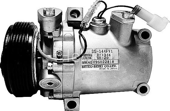 Henkel Parts 7110504R - Compressor, air conditioning autospares.lv