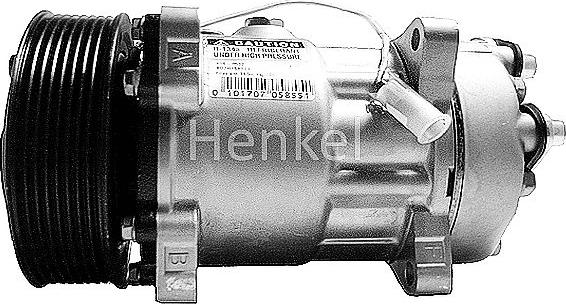 Henkel Parts 7110502N - Compressor, air conditioning autospares.lv