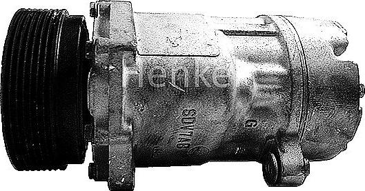 Henkel Parts 7110580R - Compressor, air conditioning autospares.lv