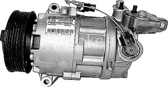 Henkel Parts 7110673R - Compressor, air conditioning autospares.lv