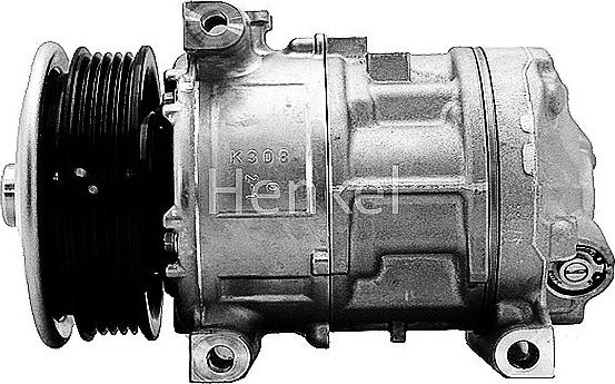 Henkel Parts 7110091R - Compressor, air conditioning autospares.lv