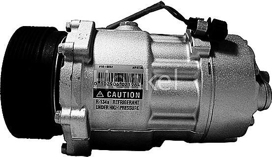 Henkel Parts 7110092R - Compressor, air conditioning autospares.lv