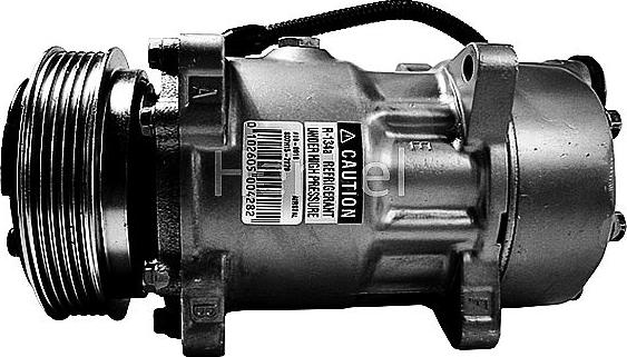 Henkel Parts 7110018R - Compressor, air conditioning autospares.lv