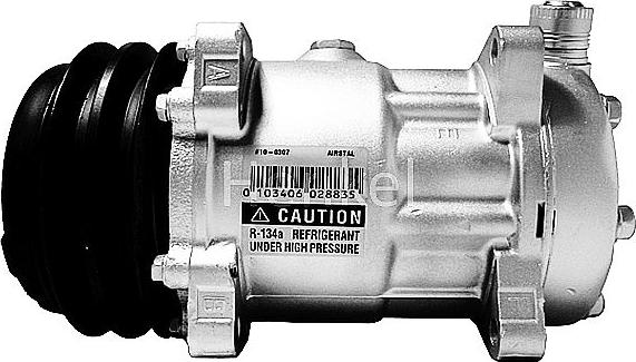 Henkel Parts 7110307R - Compressor, air conditioning autospares.lv