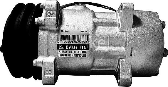 Henkel Parts 7110335R - Compressor, air conditioning autospares.lv