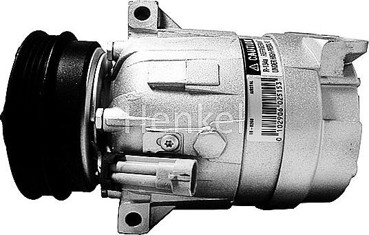 Henkel Parts 7110260R - Compressor, air conditioning autospares.lv