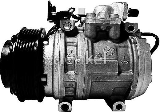 Henkel Parts 7110208R - Compressor, air conditioning autospares.lv