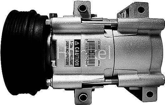 Henkel Parts 7110223R - Compressor, air conditioning autospares.lv