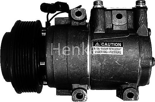 Henkel Parts 7111447R - Compressor, air conditioning autospares.lv