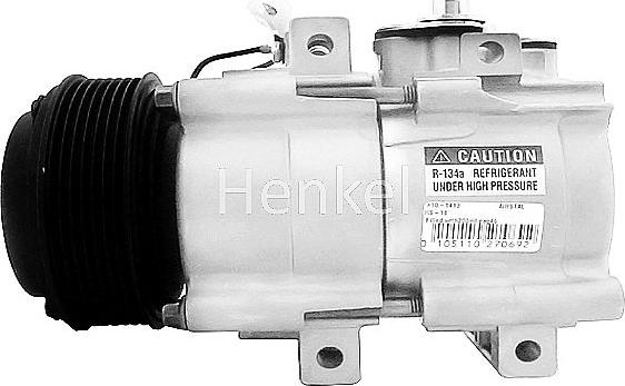 Henkel Parts 7111413R - Compressor, air conditioning autospares.lv