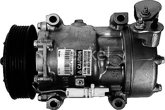 Henkel Parts 7111111R - Compressor, air conditioning autospares.lv