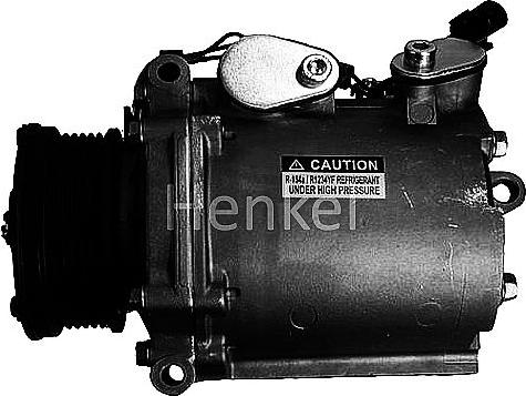 Henkel Parts 7111845R - Compressor, air conditioning autospares.lv