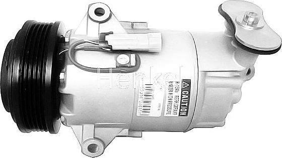 Henkel Parts 7111253R - Compressor, air conditioning autospares.lv