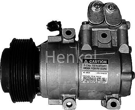 Henkel Parts 7111760R - Compressor, air conditioning autospares.lv