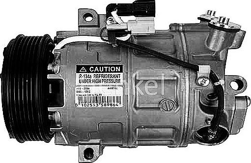 Henkel Parts 7112086R - Compressor, air conditioning autospares.lv