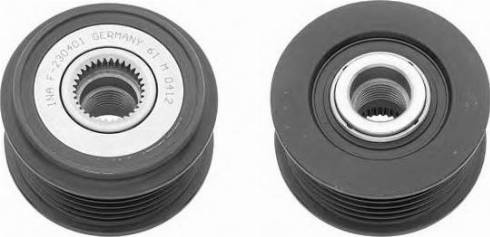 Hepu 12-0013 - Pulley, alternator, freewheel clutch autospares.lv