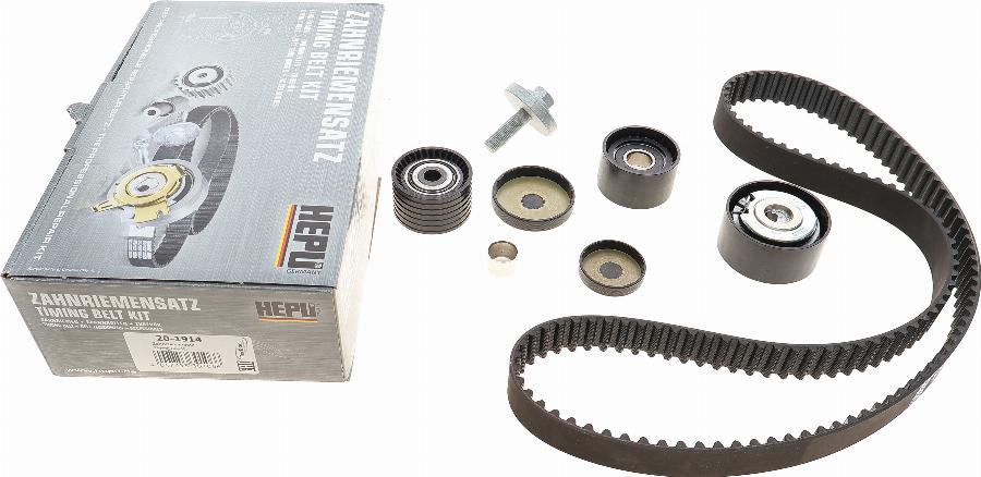 Hepu 20-1914 - Timing Belt Set autospares.lv