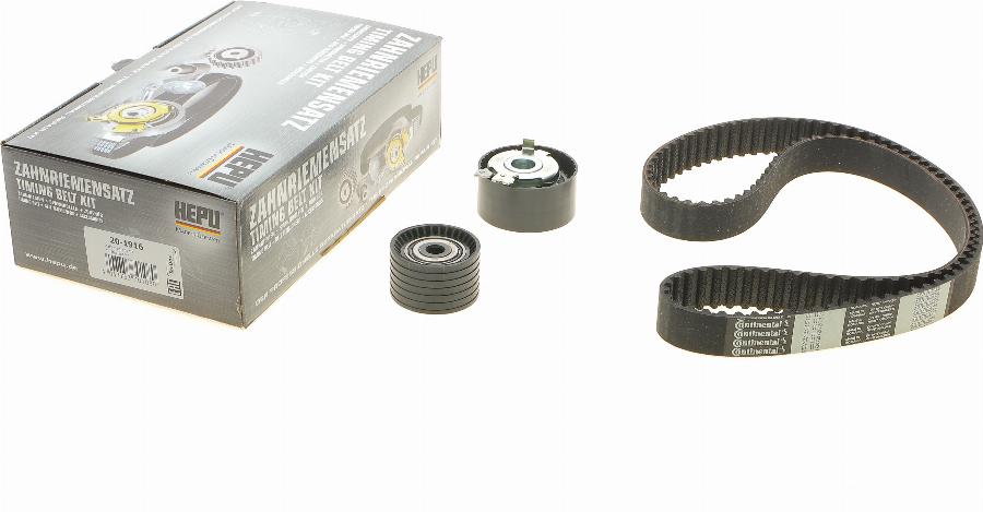 Hepu 20-1916 - Timing Belt Set autospares.lv